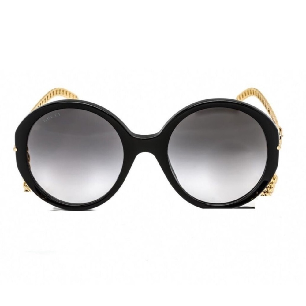 Gucci Round Chain Frame sunglasses. NEW - Picture 4 of 8